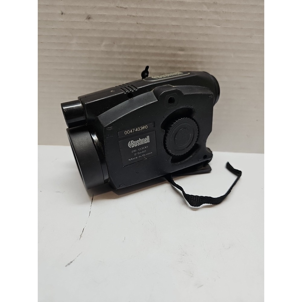 Bushnell Night Vision 2.5x42 Scope Monocular w/ Audio 26-0300